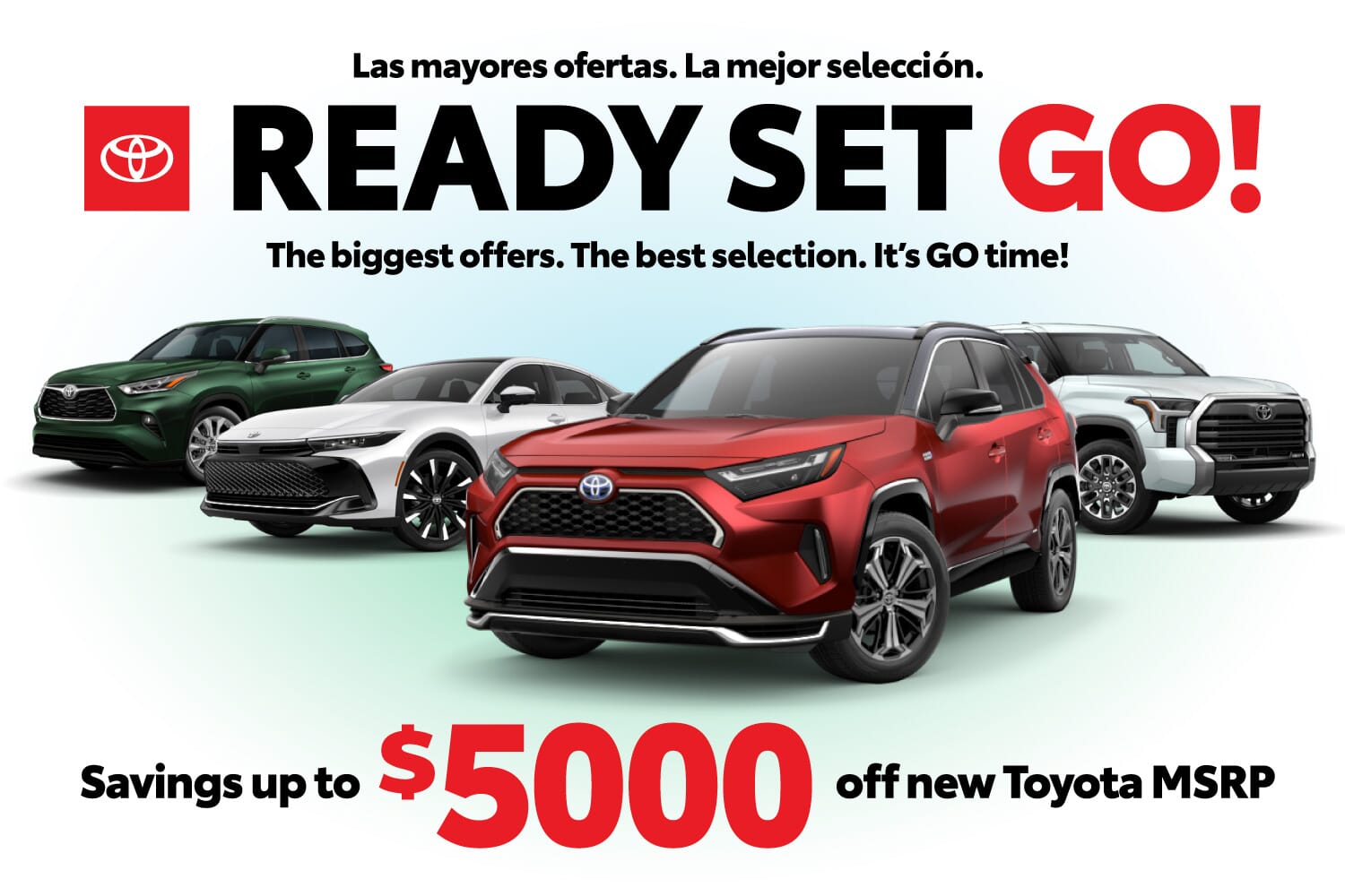 Toyota sale: Savings up to $5000 off MSRP