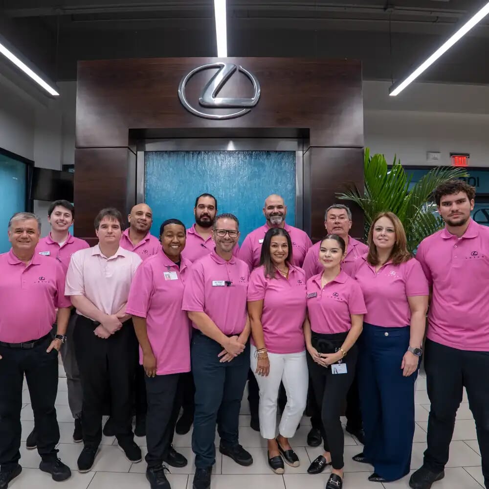 Lexus service entrance