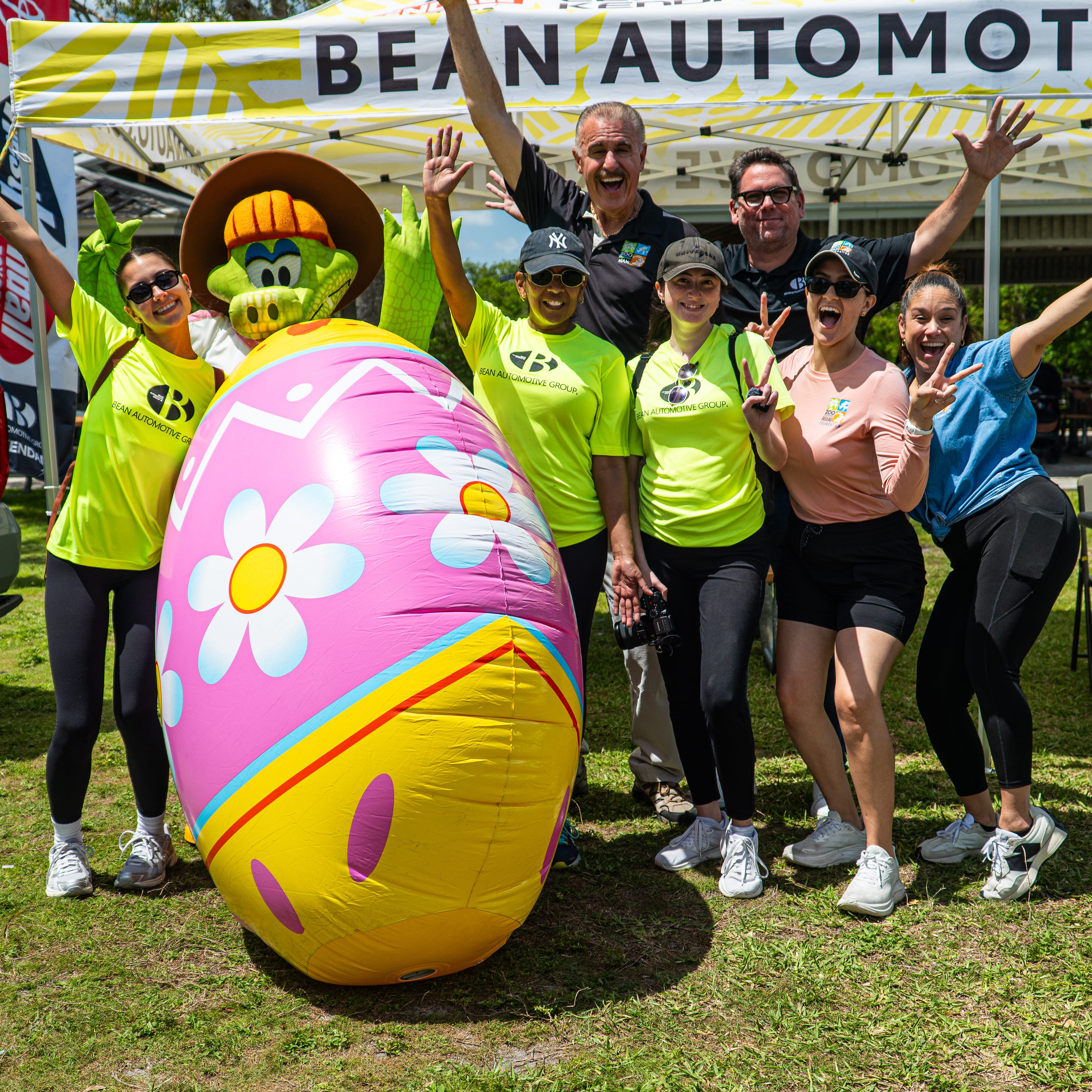 Bean Auto Easter Egg Hunt Zoo Miami