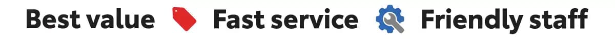best value fast service friendly staff