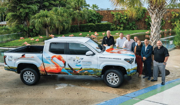 Bean Team at zoo miami