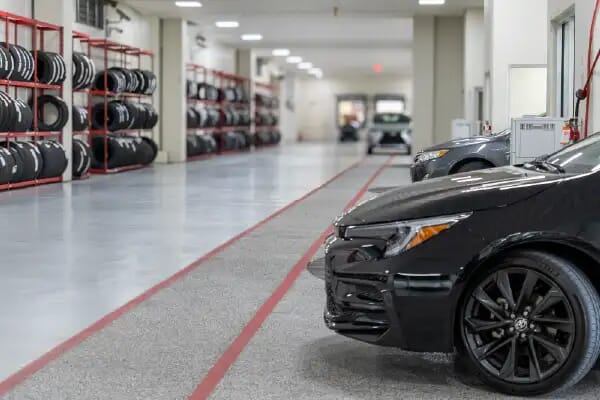 Toyota service department